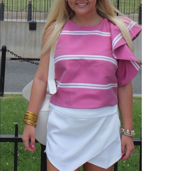 Mango Tops - Mango Brand Ruffle Top